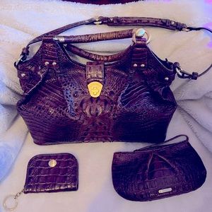 BRAHMIN Leather Set